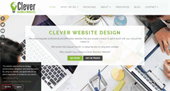 Desktop Screenshot of cleverbusinesswebsites.co.uk