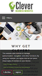 Mobile Screenshot of cleverbusinesswebsites.co.uk